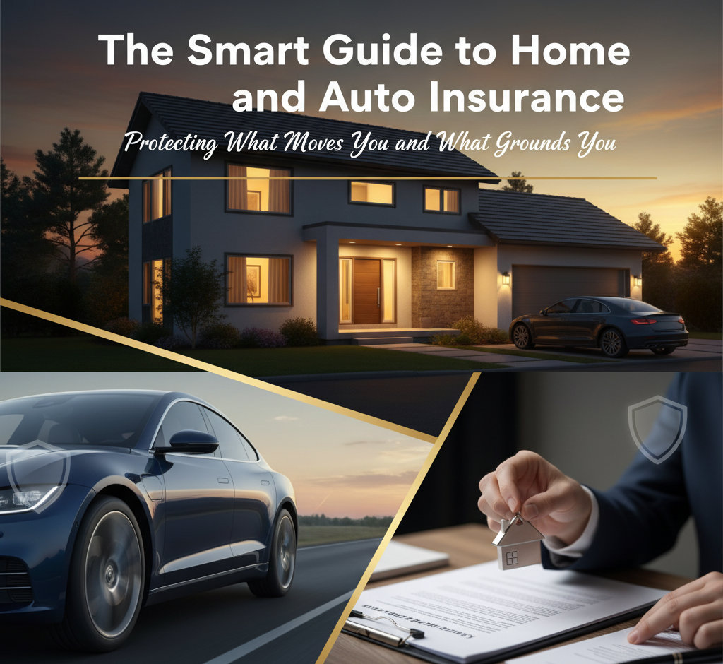 The Smart Guide to Home and Auto Insurance Protecting What Moves You and What Grounds You